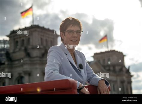 Berlin Germany 08th Sep 2019 CDU Chairwoman Annegret Kramp