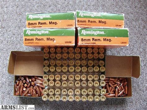 Armslist For Sale 8mm Remington Magnum Brass Cases