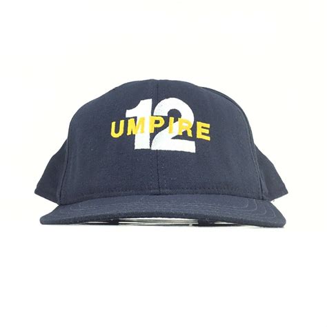 UMPIRE 12 Baseball Cap Hat Snapback Mens Size New Era Pro Model DuPont