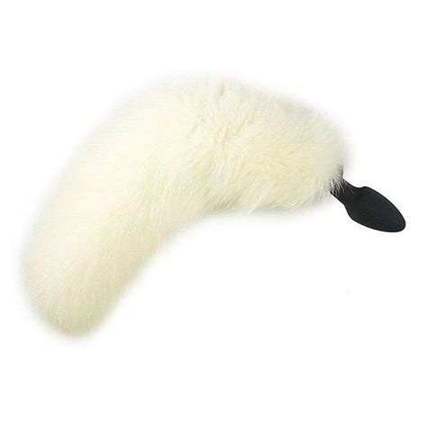 Plug Anal em Silicone Rabo de Raposa Rotação 40 cm Controle Via Aplicativo APP Lolla Sex