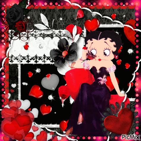 Romantic Valentine S Betty Boop Free Animated PicMix