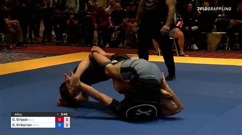 Keith Krikorian Scores Last Minute Submission Over Gianni Grippo