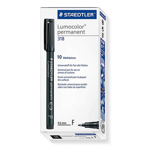 Buy Staedtler Lumocolor Ohp Permanent Marker Pen Black Box