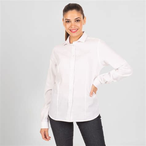 Camisa Chica M Corta Cuello Mao Garys 2883 Camisa de trabajo básica