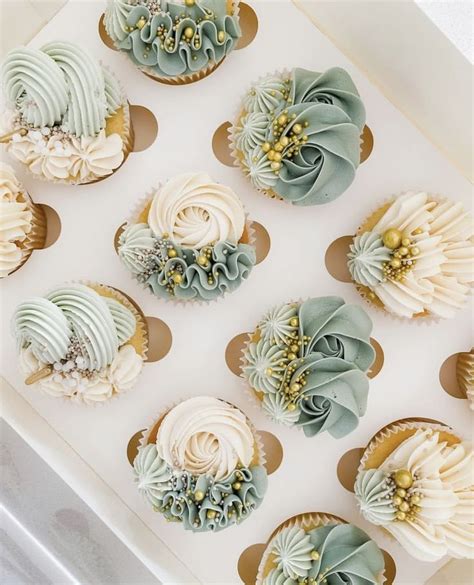 Bridal Shower Cupcakes Beautiful Wedding Dessert Inspiration