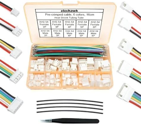 XH 2 54mm Connector Kit JST XH Compatible 2 5mm Pitch Male Female