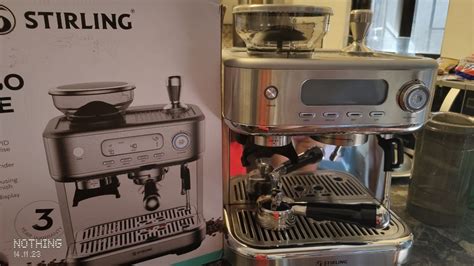 Stirling Premium Espresso Machine TV Home Appliances Kitchen