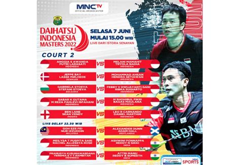 Turnamen Bulutangkis Daihatsu Indonesia Masters 2022 Siap Digelar