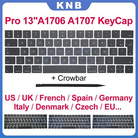 Completo Keycaps Eua Reino Unido Espanha Franc S Coreano Para Macbook