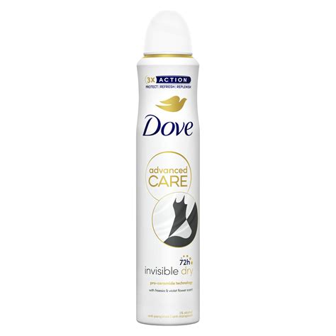 Invisible Dry Antiperspirant Deodorant Spray 200ml Dove