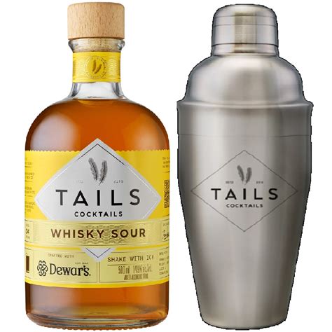 Tails Whisky Sour 149° 50cl 1 Shaker Drinkjullienbe