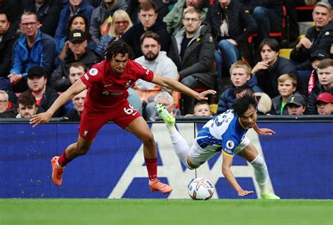 Trossard Hat Trick Earns Brighton Hard Fought Draw At Liverpool Reuters