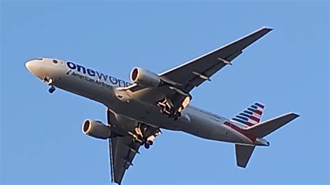 American Airlines Boeing 777 223 ER N791AN Heavy Approaching To