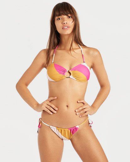 Soul Stripe Bandeau Bikini Top Billabong