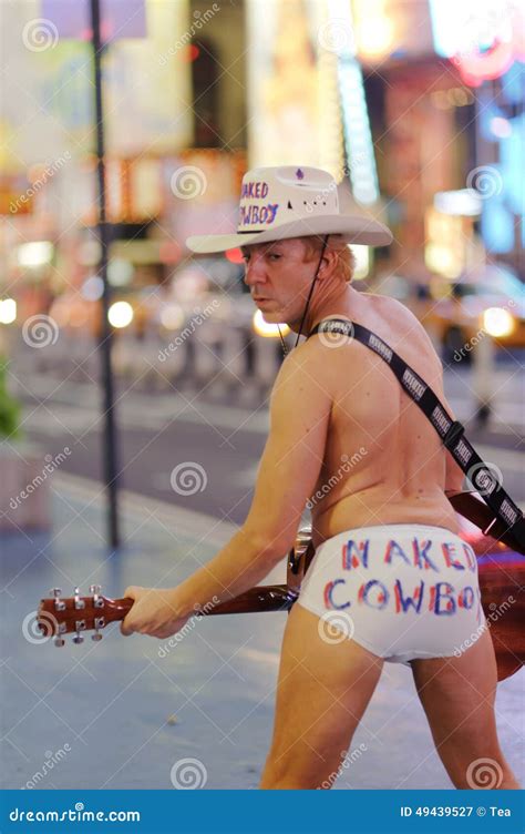 Naked Cowboy Editorial Photography Image Of Street Singnew
