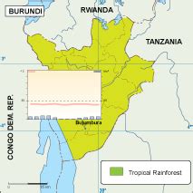 Tanzania climate map | Order and download Tanzania climate map