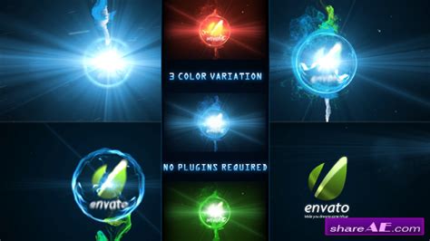 Videohive Energy Sphere Logo Reveal After Effects Templates Free