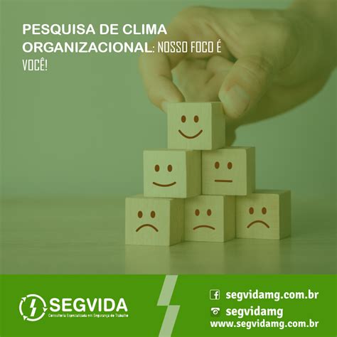 Pesquisa De Clima Organizacional Nosso Foco É VocÊ • Segvida