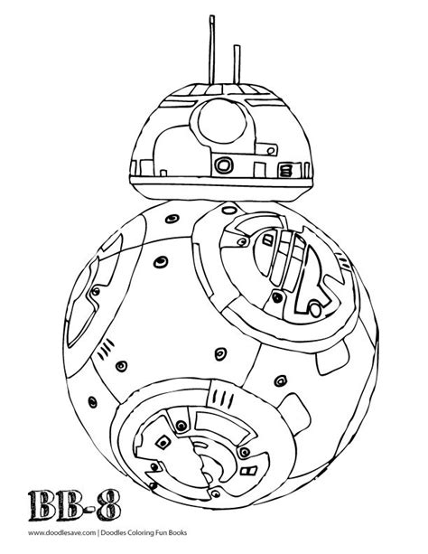 BB8 Coloring Pages - Coloring Home