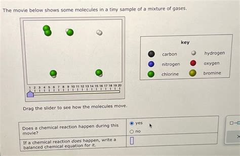 Solved The Movie Below Shows Some Molecules In A Tiny Sample Chegg