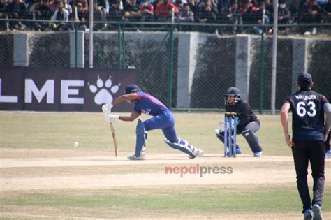 Nepal Beat Namibia By Two Wickets In Icc Mens Cricket World Cup League 2 Nepal Press