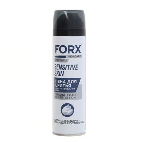 Пена для бритья FORX Sensitive Skin для чувствительной кожи, 200 мл ...