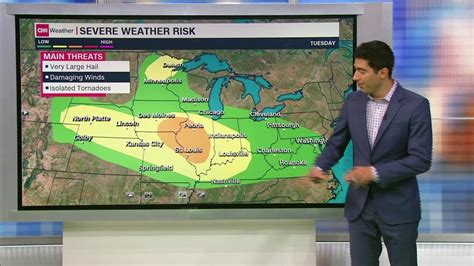 Severe Storms Threaten The Midwest While Heat Persists Down South Cnn