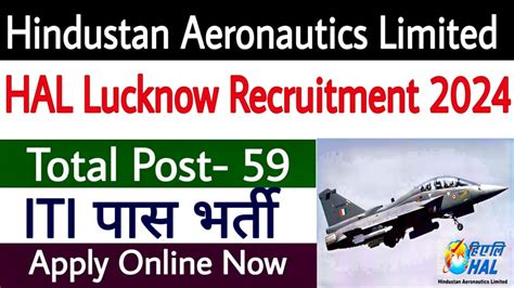 HAL Lucknow Recruitment 2024 ITI Education