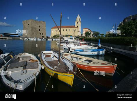 Port Of Acciaroli National Park Of Cilento Salerno Italy Stock Photo