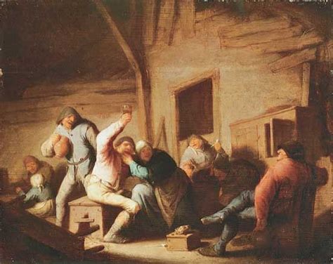 Adriaen Van Ostade Baroque Genre Painter Peasant Scenes Rural Life