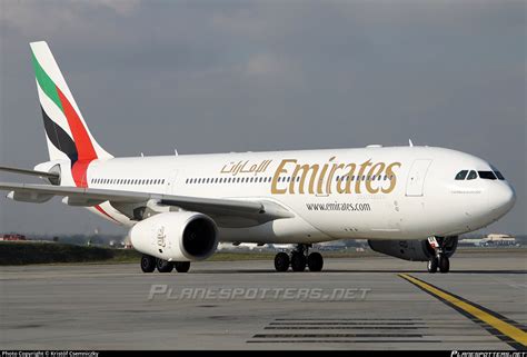 A6 EAK Emirates Airbus A330 243 Photo by Kristóf Csemniczky ID 545277