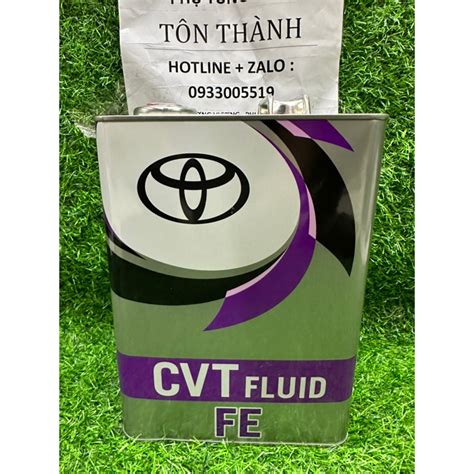 [HÀNG CHÍNH HÃNG] Dầu nhớt hộp số tự động vô cấp(CVT) xe Toyota Vios ...