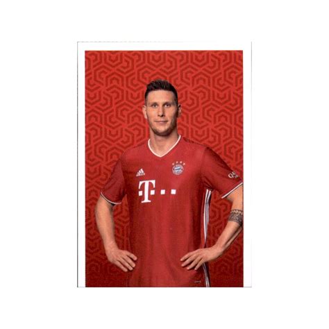 Sticker 27 Niklas Süle Panini FC Bayern München 2020 21 0 49