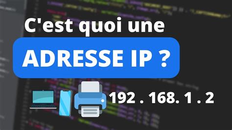 C Est Quoi Une Adresse Ip Et Un Masque De Sous R Seau Ipv Ipv Et