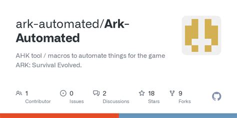 Github Ark Automatedark Automated Ahk Tool Macros To Automate