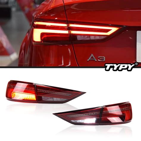 TYPY Car Light For Audi A3 Tail Lights 2013 2019 DRL Sequential Turn