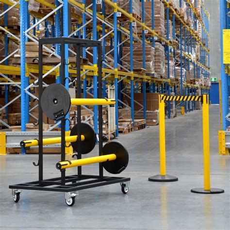 Retractable Safety Barriers ¦ Slimline Warehouse