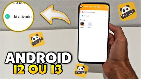 COMO ATIVAR O PANDA MOUSE PRO NO ANDROID 12 OU 13 Mapeador Para