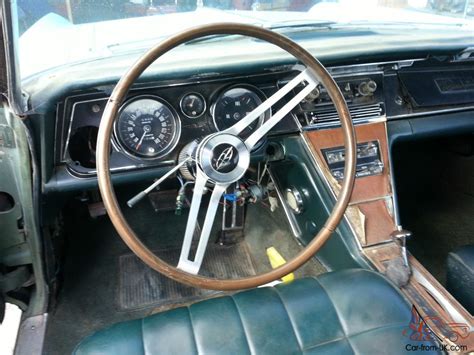 1965 Buick Riviera Driver Gs Trim Straight Bodyrosewood Steering Wheel