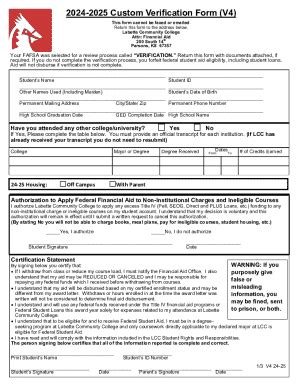 Fillable Online Custom Verification Form V Fax Email Print