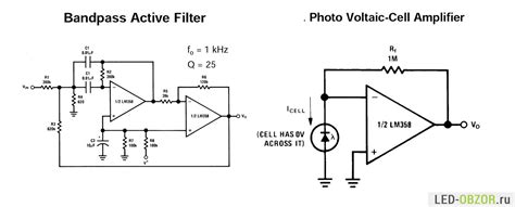 LM358 и LM358N datasheet, описание, схема включения