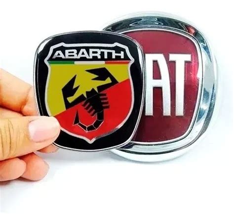 Emblema Abarth Resinado Mala Palio At Cm Mercadolivre