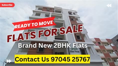 Brand New 2BHK Flats For Sale Miyapur Flats Allwyn X Road Flats