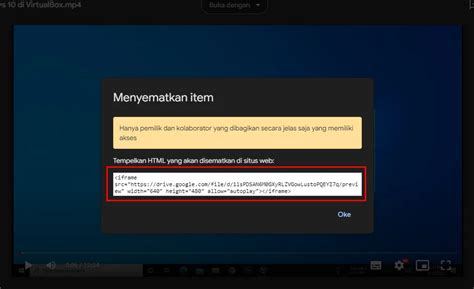 Cara Embed Video Dari Google Drive KumpulTech