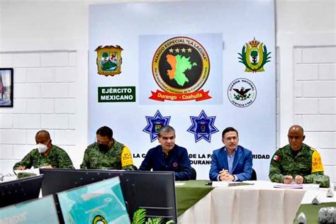 Se Re Nen Gobernadores De Coahuila Y Durango Con Mando Especial De La