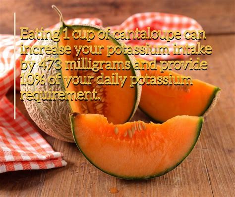 Cantaloupe Nutrient Content And Main Benefits Stethostalk