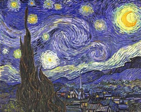 Vincent van Gogh Starry Night Gwieździsta Noc 65x50cm Opinie i