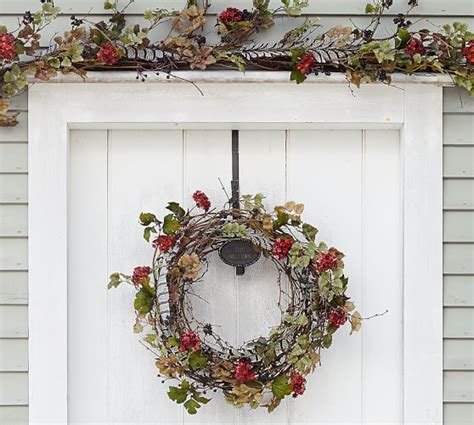 Autumn Berry Garland And Topiary Pottery Barn