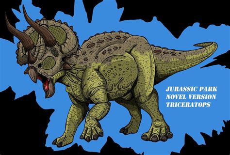 Jurassic Park Novel Juvenile Trex New Art By Hellraptor On 502