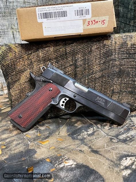 Les Baer Monolith Heavyweight 1911 45 ACP 1 1 2 Groups